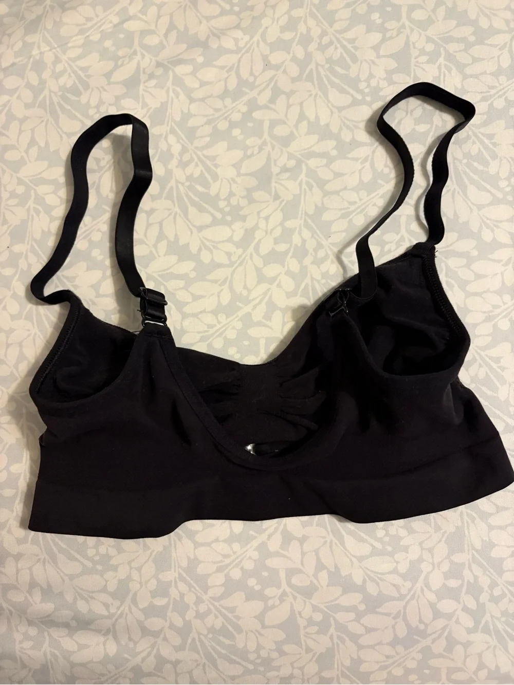 SKIMS Black Seamless Bralette - Women Intimates - Picture 2 of 3